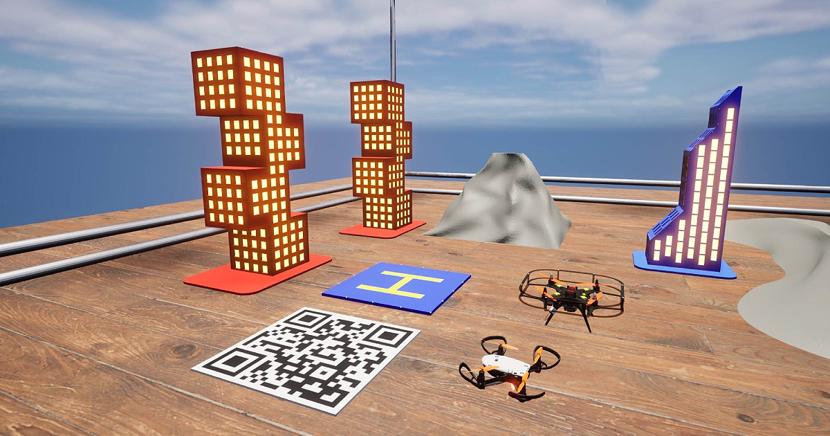 Геоскан создал симулятор автономных полетов для линейки образовательных квадрокоптеров Пионер