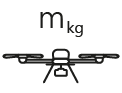 Quadcopter weight