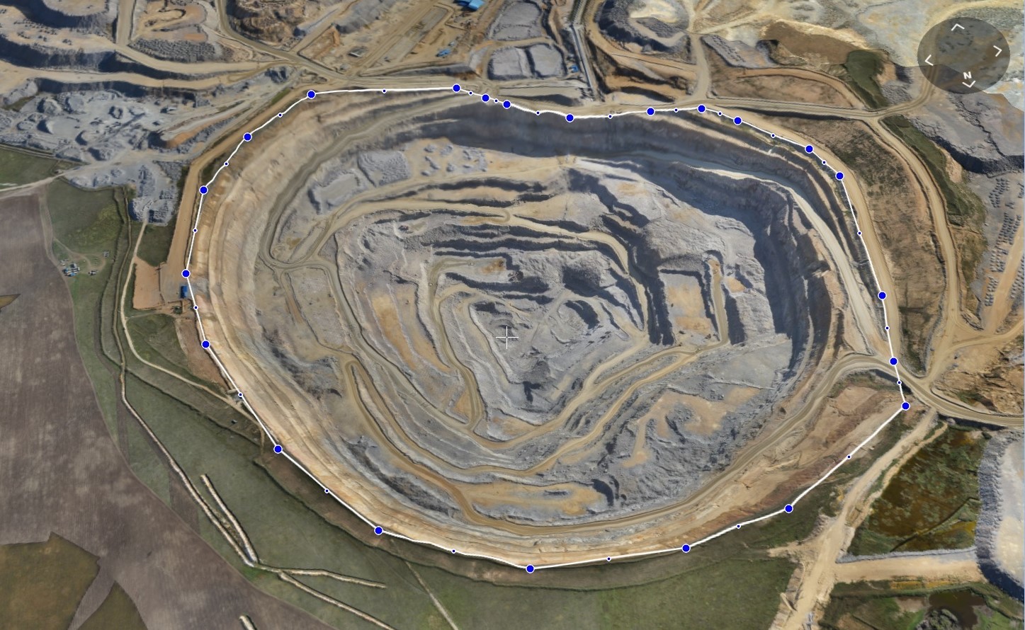 Application of Geoscan technologies for mine syrveying