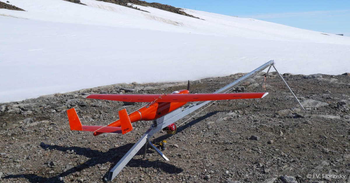 Digital map of hard-to-reach areas of Antarctica created with Geoscan UAVs