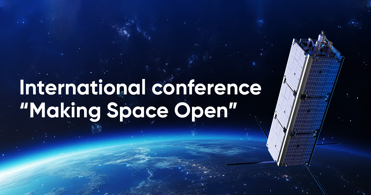 International conference “Making Space Open”: registration started!