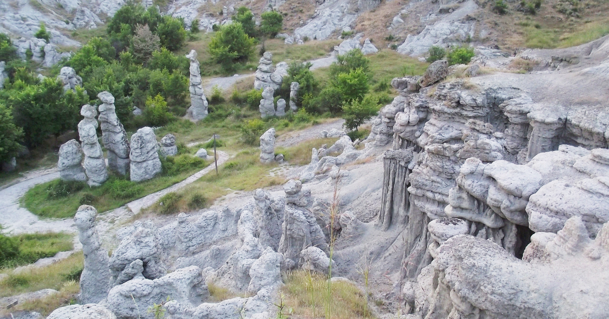 Исследование эрозионных столбов территории Куклица (Северная Македония) с помощью БПЛА